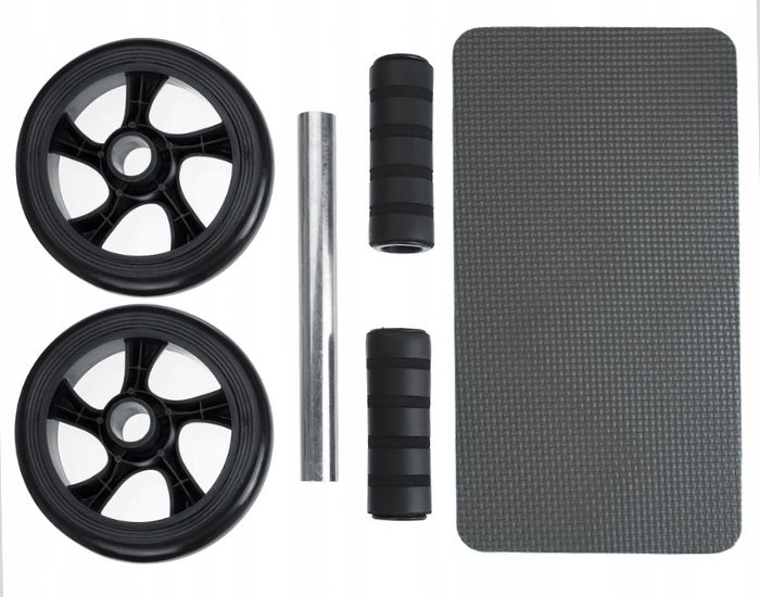 KÓŁKO DO ĆWICZEŃ MIĘŚNI BRZUCHA ABS ROLLER AB WHEEL MOCNE ANTYPOŚLIZGOWE zdjęcie 12