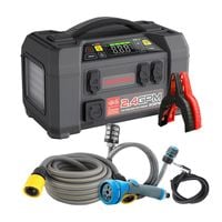 urządzenie 5 w 1: jump starter / rozrusznik / booster 2500a +