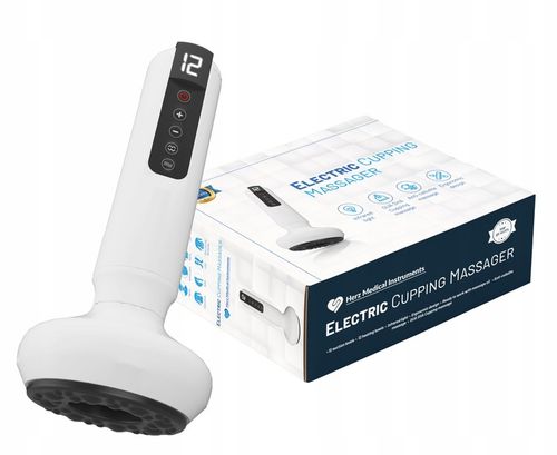 ELEKTRYCZNA BAŃKA CHIŃSKA MASAŻER Bezprzewodowy Antycellulitowy Herz na Arena.pl