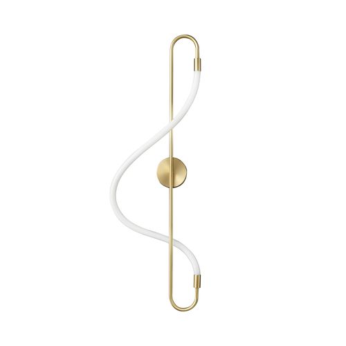 Lampa ścienna ESSA złota 90 cm na Arena.pl