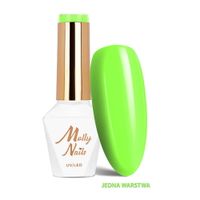 Lakier hybrydowy LED/UV Gel Polish Vivid Vibes Nr 282 Toxic MollyNails 8g