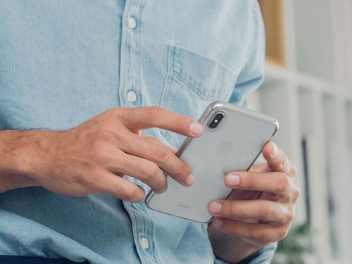Etui Moshi Vitros do Apple iPhone XS Max Jet Silver na Arena.pl