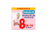 Jednorazowe pieluszki dla dzieci rozmiar 8, od 18 kg babylove xxxl