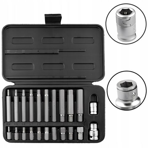 ZESTAW KLUCZY IMBUSOWYCH WEWNĘTRZNYCH BITÓW 10 mm 22 EL. H4-H14 S2 RICHMANN na Arena.pl