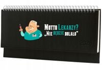 TERMINARZ LEKARZA personalizowany 2026 tygodniowy kalendarz biurkowy