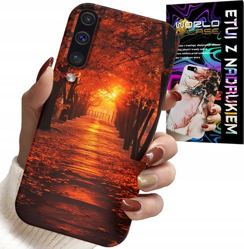 ETUI DO SAMSUNG GALAXY A70 - PARK, JESIEŃ, SPADAJĄCE LIŚCIE, PLECKI na Arena.pl