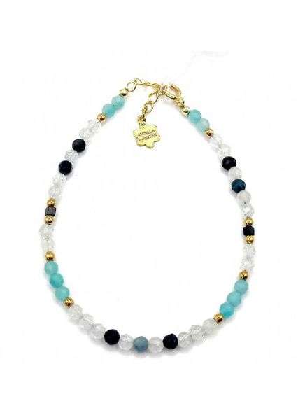 Bransoletka AMAZONIT 925 zdjęcie 1