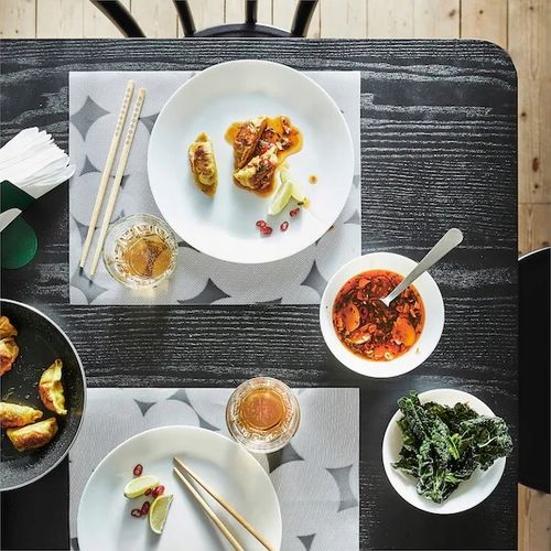 IKEA OFTAST ZESTAW TALERZY I MISEK ZASTAWA 32 SZT na Arena.pl