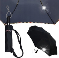 ELEGANCKI PARASOL PODWÓJNY CZARNY POKROWIEC DUŻY