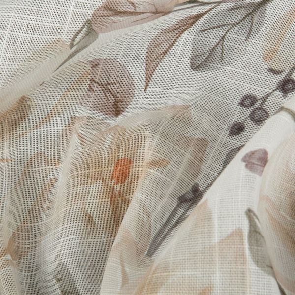 Zasłona gotowa na przelotkach AMARA Eurofirany naturalny zdjęcie 7