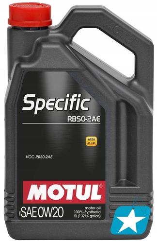 OLEJ MOTUL 0W-20 RBS0-2AE 5L na Arena.pl