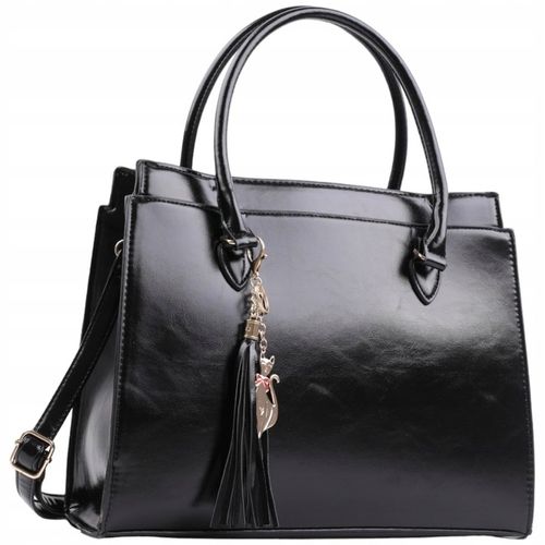 Torebka damska shopper na ramię WIZYTOWE SHOPPERKI MIEJSKIE KLASYCZNE na Arena.pl