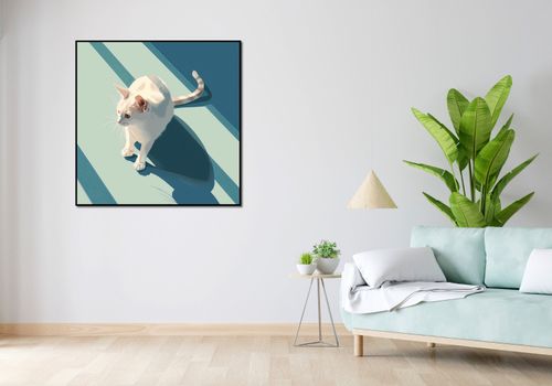 Plakat 100x100cm Kocia Persona na Arena.pl