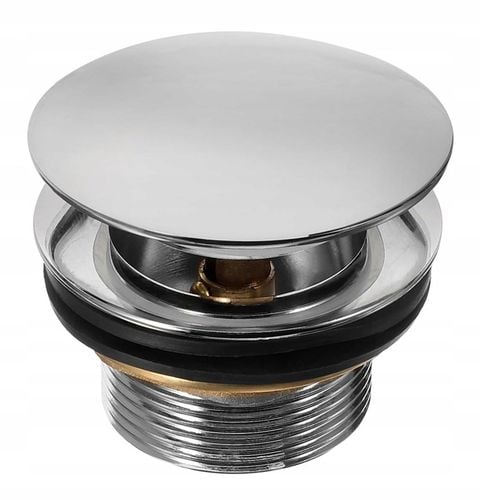 KOREK DO BRODZIKA Z SITKIEM WANNY SYFON STANDARD KLIK-KLAK na Arena.pl