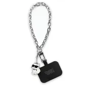 karl lagerfeld kluchcskpk universal hand strap choupette srebrny/silver