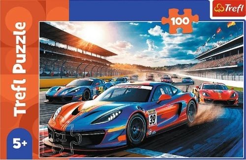 Puzzle 100 Szybka Wyścigówka 17403 na Arena.pl