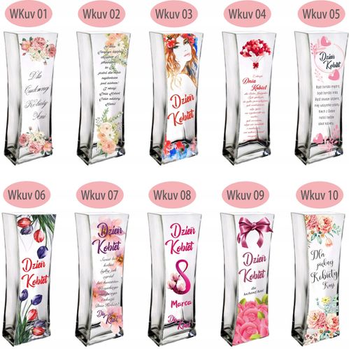 Wazon prezent na Dzień Kobiet dla Kobiety nadruk na Arena.pl