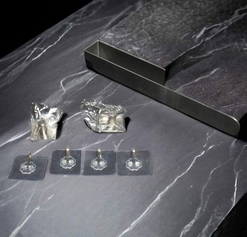 Wieszak Na Ręczniki 37 Cm, 4 Haczyki, 2 Wieszaczki na Arena.pl