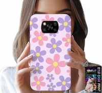 ETUI DO XIAOMI POCO X3 - KOLOROWE STOKROTKI, STOKROTKA, KWIATKI