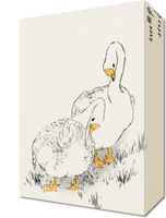 Obraz 20x30cm Duck and Young Grass, Kashu Vintage do Salonu