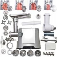 MASZYNKA DO MIELENIA MIĘSA BERLINGER 2000 W DUŻA MOC SZATKOWNICA WYCISKARKA