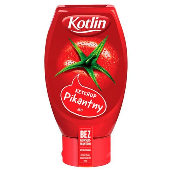 KETCHUP KOTLIN PIKANTNY TUBA 450G zdjęcie 1