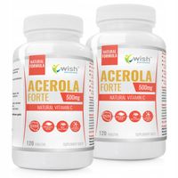 ACEROLA FORTE 500mg 240sztuk Naturalna Witamina C