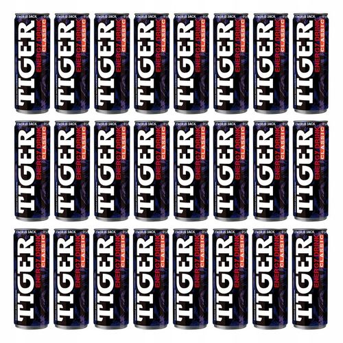 Napój energetyczny Tiger Energy Drink bez cukru 12x250ml na Arena.pl