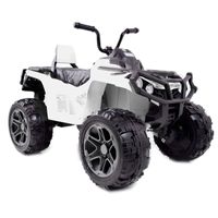 WIELKI QUAD 4X4, AMORTYZATORY, MIĘKKIE KOŁA, PILOT, WOLNY START LB8868