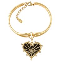 Bransoletka z sercem z kolekcji Bella (B23/ZWE/67/1AU)