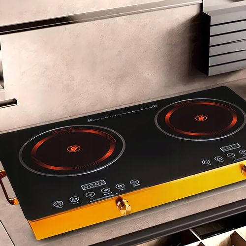 KUCHENKA PŁYTA GRZEWCZA PODWÓJNA DWUPALNIKOWA PRZENOŚNA 4000W ELEKTRYCZNA na Arena.pl