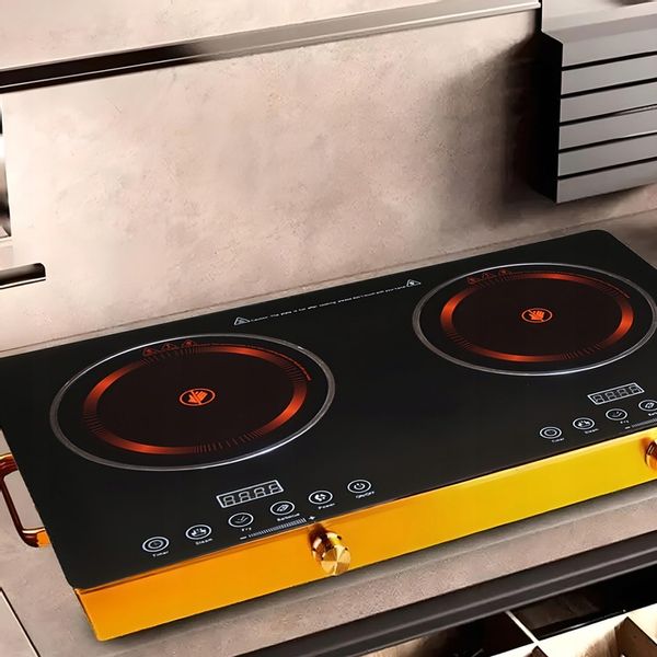 KUCHENKA PŁYTA GRZEWCZA PODWÓJNA DWUPALNIKOWA PRZENOŚNA 4000W ELEKTRYCZNA zdjęcie 11