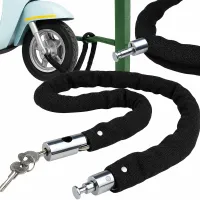 Blokada rowerowa na rower motor zapięcie rowerowe linka zabezpieczenie