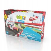 KLOCKI KONSTRUKCYJNE WAFLE MELI STRAŻ POŻARNA 4w1 FIRE BRIGADE 160e STRAŻAK