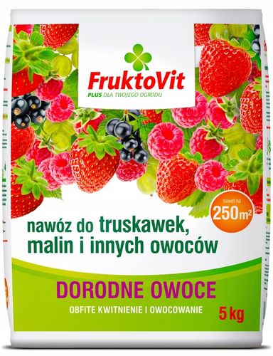 NAWÓZ DO TRUSKAWEK MALIN JEŻYN WIOSENNY FRUKTOVIT PLUS OBFITE PLONY 5 KG na Arena.pl