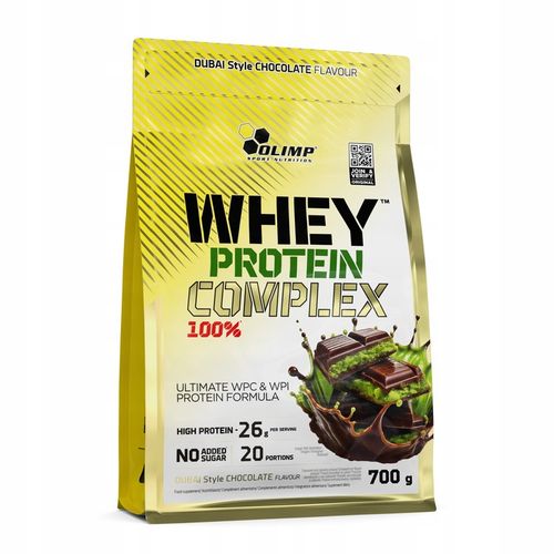 BIAŁKO WHEY wpc Olimp 100 % protein complex 700 g - smak dubajska czekolada na Arena.pl