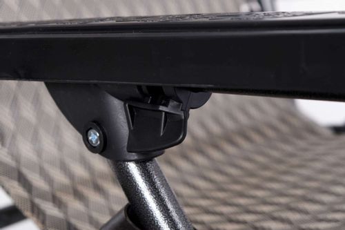 Leżak ogrodowy ORION Zero Gravity brąz jodełka na Arena.pl