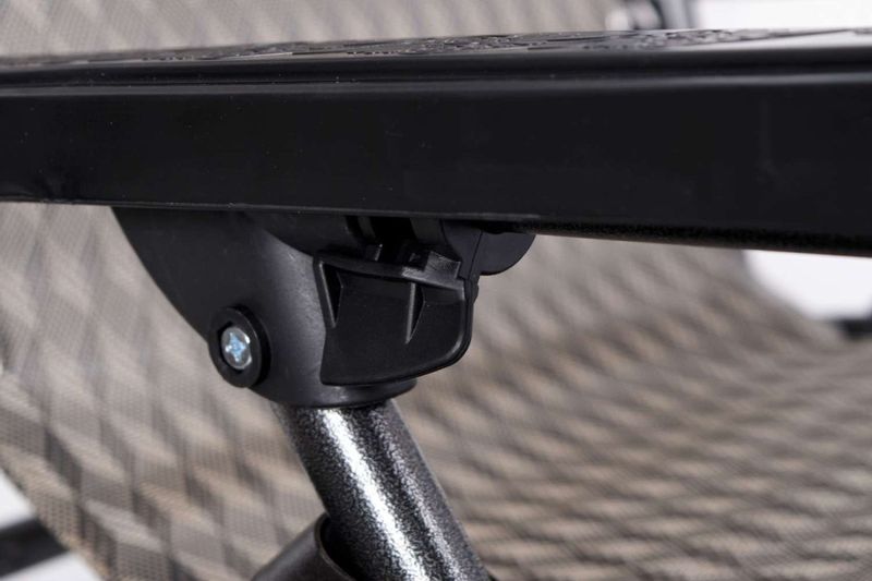 Leżak ogrodowy ORION Zero Gravity brąz jodełka zdjęcie 8