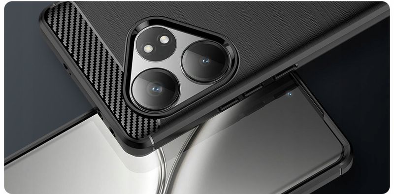 Plecki niktrade do realme GT 6 czarny zdjęcie 4
