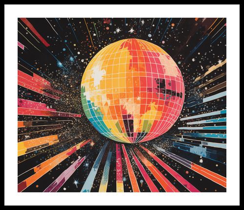 Plakat 60x50cm Disco Gra! na Arena.pl
