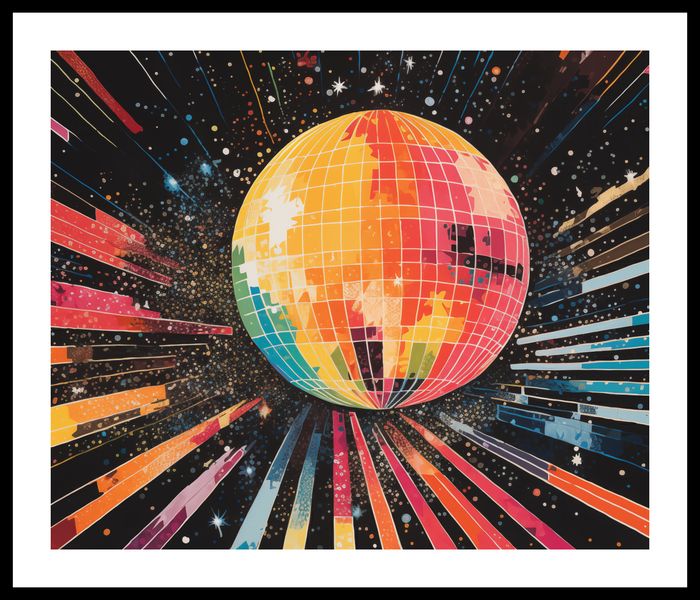 Plakat 60x50cm Disco Gra! zdjęcie 3