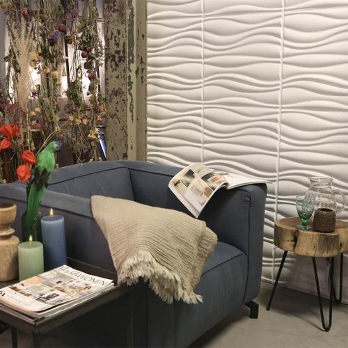 Wallart 24 Panele Ścienne 3D Ga-Wa04, Waves na Arena.pl