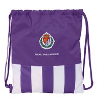 Worek na buty ze sznurkami Real Valladolid C.F. Biały Fioletowy 35x40x1cm