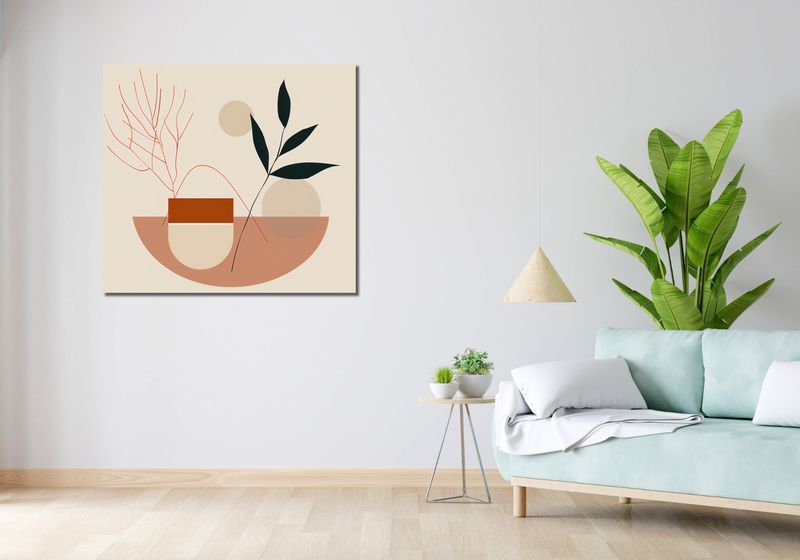 Obraz 100x90cm Botaniczna Przymiarka zdjęcie 2