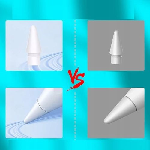 3X KOŃCÓWKA KOMPATYBILNA Z OŁÓWKIEM APPLE PENCIL RYSIK 1 2 GENERACJI BIAŁE na Arena.pl