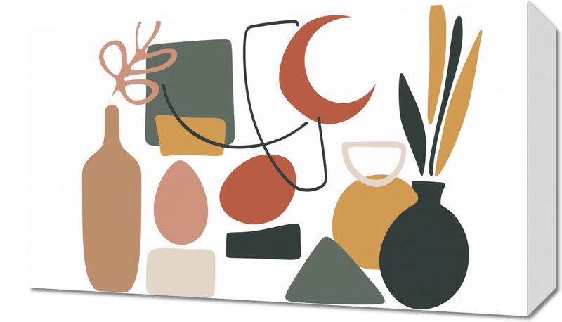 Obraz 50x30cm Formy Wyzwolone zdjęcie 1