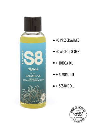 olejek do masażu s8 massage oil 125ml na Arena.pl