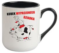 KUBEK Z NADRUKIEM ŚMIESZNY PREZENT DZIEŃ DZIADKA URODZINY IMIENINY DZIADEK