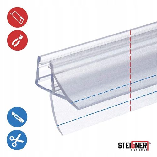 Uszczelka kabiny prysznicowej 90cm 6 7 8 mm UK09 na Arena.pl