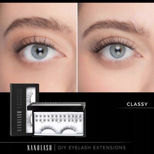 Rzęsy bondingowe zestaw CLASSY Nanolash - rzęsy do samodzielnej aplikacji na Arena.pl